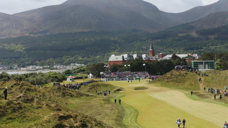 Royal County Down golf course which will host the Irish Open 2024